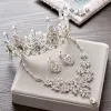 Silver Crystal Tiara Sparkly 2017 Bridal Jewelry