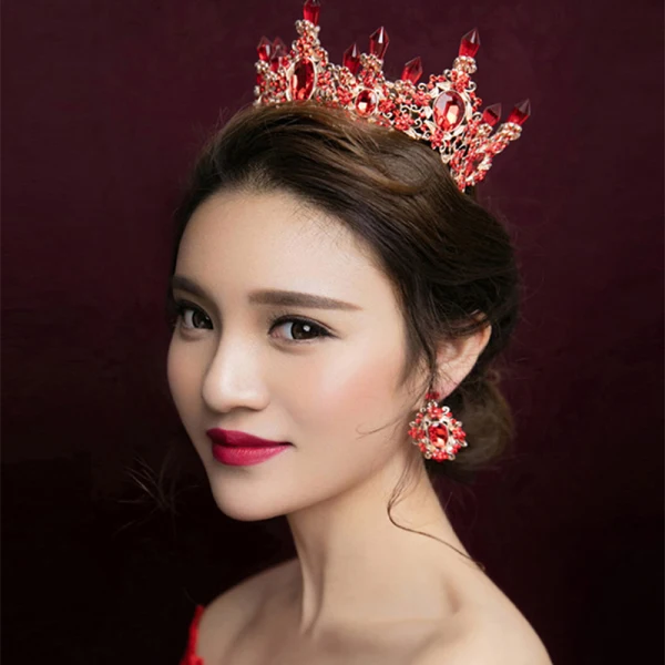 Sølv Krystall Tiara Sparkly 2017 Brudesmykker