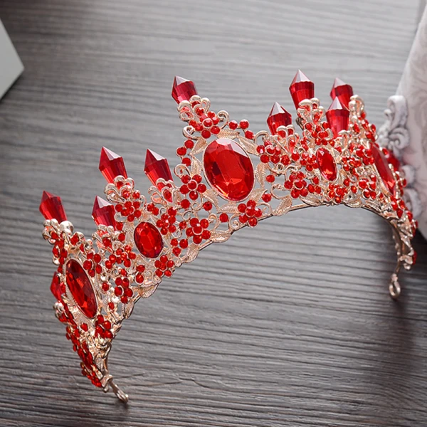 Sølv Krystall Tiara Sparkly 2017 Brudesmykker