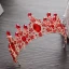 Sølv Krystall Tiara Sparkly 2017 Brudesmykker