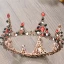 Klasyczna 2017 Brązowy Metal Tiara Biżuteria Ślubna