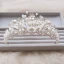 Stylowe / Modne 2017 Srebrny Rhinestone Metal Tiara Biżuteria Ślubna