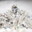 Mooie / Prachtige 2017 Zilveren Kristal Rhinestone Metaal Tiara Bruidssieraden
