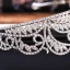 Sparkly 2017 Silver Crystal Rhinestone Metal Tiara Bridal Jewelry