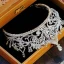 Bijoux Mariage Luxe 2017 Argenté Cristal Faux Diamant Métal Tiare