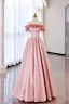 Elegant Burgundy Prom Dresses 2024 A-Line / Princess Ruffle Strapless Sleeveless Backless Floor-Length / Long Prom Formal Dresses