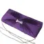 Amazing / Unique Purple Clutch Bags Beading Rhinestone X-Strap Velour Homecoming Cocktail Party Evening Party Accessories 2019