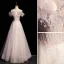 Chic / Belle Rougissant Rose Robe De Bal 2022 Princesse Volants Bustier Sans Manches Dos Nu Perlage Paillettes Longue Promo Robe De Ceremonie