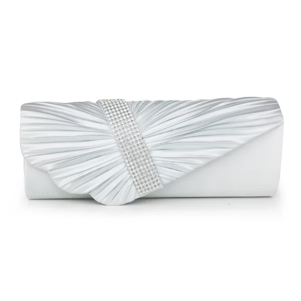 Modern / Fashion Royal Blue Clutch Bags Beading Rhinestone Velour Cocktail Party Evening Party Prom Accessories 2019