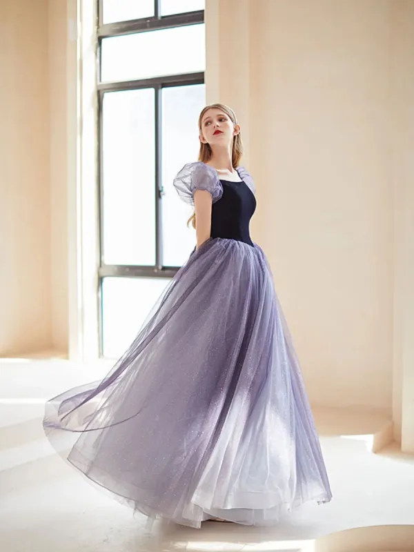 Robe de bal courte bleu best sale