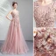 Chic / Beautiful Pearl Pink Prom Dresses 2019 A-Line / Princess Scoop Neck Embroidered Pearl Rhinestone Sleeveless Backless Floor-Length / Long Formal Dresses