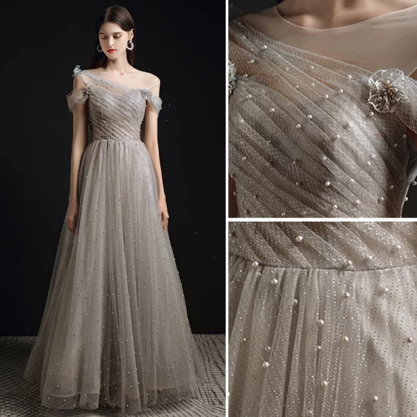 Amazing / Unique White Wedding Dresses 2018 Trumpet / Mermaid Appliques Scoop Neck Backless 3/4 Sleeve Wedding