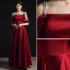 Fashion Burgundy Evening Dresses  2021 A-Line / Princess Spaghetti Straps Sleeveless Backless Floor-Length / Long Formal Dresses