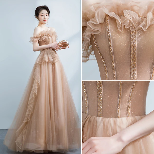 Chic / Beautiful Prom Dresses 2018 A-Line / Princess Beading Crystal Pearl Appliques V-Neck Backless Sleeveless Floor-Length / Long Formal Dresses
