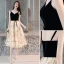 Modern / Fashion Champagne Homecoming Graduation Dresses 2019 A-Line / Princess Suede Spaghetti Straps Bow Sleeveless Backless Tea-length Formal Dresses