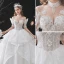 Fine Mørk Marineblå Ballkjoler 2018 Prinsesse Beading Paljetter Rhinestone Kjæreste Ryggløse Uten Ermer Feie Tog Formelle Kjoler