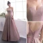 Schöne Rosa Abendkleider 2019 A Linie Spaghettiträger Glanz Polyester Ärmellos Rückenfreies Lange Festliche Kleider
