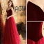 Sexy Burgundy Prom Dresses 2019 A-Line / Princess Strapless Suede Sleeveless Backless Floor-Length / Long Formal Dresses