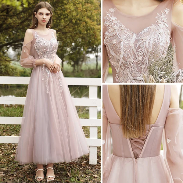 modest homecoming dresses 2018 Yellow Homecoming Dresses,Sweet 16 Dress Satin,Modest Homecoming Dress,HC00103, US16 / Dark Navy