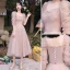 Chic / Beautiful Sky Blue Evening Dresses  2018 A-Line / Princess Appliques Shoulders Backless Sleeveless Floor-Length / Long Formal Dresses