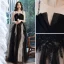 Affordable Black Ruffle Prom Dresses 2021 A-Line / Princess Spaghetti Straps Beading Sequins Lace Flower Sleeveless Backless Floor-Length / Long Prom Formal Dresses