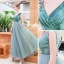 Chic / Beautiful Jade Green Evening Dresses  2019 A-Line / Princess Suede V-Neck Rhinestone Sleeveless Backless Floor-Length / Long Formal Dresses