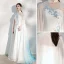 Chic / Beautiful Pearl Pink Evening Dresses  2018 A-Line / Princess Appliques Lace Flower Sequins Pearl Scoop Neck Backless Short Sleeve Chapel Train Formal Dresses