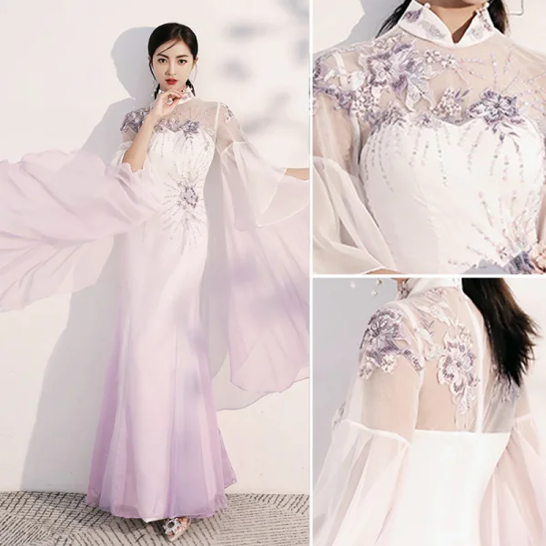 Sexy White Wedding Dresses 2018 Ball Gown Lace Flower Sweetheart Backless Sleeveless Floor-Length / Long Wedding