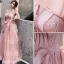 Charmant Rougissant Rose Robe De Soirée 2019 Princesse Bretelles Spaghetti En Dentelle Fleur Sans Manches Dos Nu Longue Robe De Ceremonie