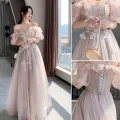 Elegant Kongeblå Selskapskjoler 2018 Prinsesse Krystall Rhinestone Paljetter Stjerne Kjæreste Ryggløse Korte Ermer Lange Formelle Kjoler