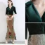 Classic Dark Green Evening Dresses  2020 Trumpet / Mermaid Suede V-Neck Sequins 1/2 Sleeves Ankle Length Formal Dresses