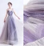 Classy Lavender Prom Dresses 2020 A-Line / Princess Square Neckline Sleeveless Backless Floor-Length / Long Formal Dresses