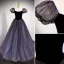 Glitzernden Schwarz Prinzessin Ballkleider 2021 Eckiger Ausschnitt Pailletten Ärmel Rückenfreies Lange Ball Festliche Kleider