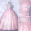 Sexy Pink Ballkleider 2021 Ballkleid Bandeau Ärmellos Rückenfreies Lange Festliche Kleider