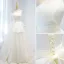 Elegant Ivory Satin Prom Dresses 2021 A-Line / Princess Strapless Sleeveless Backless Bow Prom Floor-Length / Long Formal Dresses