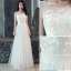 Simple Blanche En Dentelle Fleur Robe De Bal 2022 Princesse Encolure Dégagée Sans Manches Dos Nu Longue Robe De Ceremonie