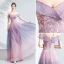 Charmant Rougissant Rose Glitter Robe De Soirée 2020 Princesse De l'épaule Perlage Cristal Paillettes En Dentelle Fleur Sans Manches Dos Nu Longue Robe De Ceremonie