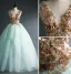 Elegant Mint Green Prom Dresses 2020 Ball Gown V-Neck Sequins Sleeveless Backless Floor-Length / Long Formal Dresses
