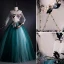 Chic / Beautiful Navy Blue Homecoming Graduation Dresses 2018 A-Line / Princess Backless V-Neck Sleeveless Short Formal Dresses