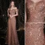 Vintage / Retro Navy Blue Quinceañera Prom Dresses 2018 Ball Gown Appliques Beading Scoop Neck Backless Sleeveless Floor-Length / Long Formal Dresses