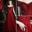 Luxury / Gorgeous Champagne Wedding Dresses 2018 Ball Gown Beading Rhinestone Spaghetti Straps Backless Sleeveless Royal Train Wedding