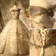 Elegant Prom Dresses 2021 Ball Gown Off-The-Shoulder Bow Beading Lace Flower Sleeveless Backless Floor-Length / Long Prom Formal Dresses