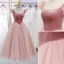 Elegant Ivory Wedding Dresses 2018 Ball Gown Beading Lace Flower Off-The-Shoulder Backless 3/4 Sleeve Floor-Length / Long Wedding