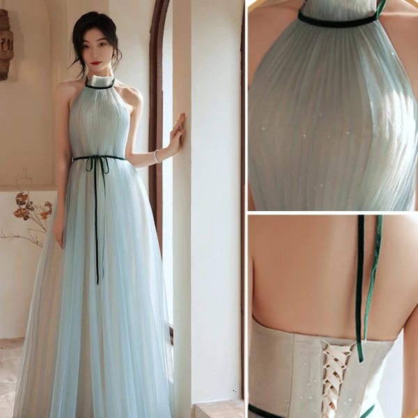 Chic / Belle Champagne Robe De Mariée 2018 Robe Boule Glitter De l'épaule Dos Nu Sans Manches Royal Train Mariage