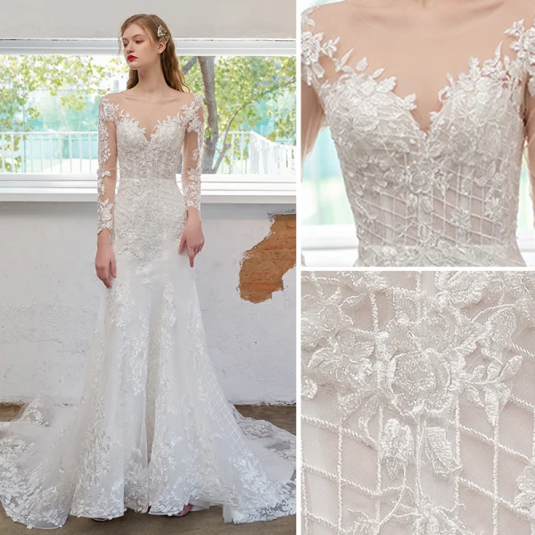 Chic / Belle Bordeaux Robe De Soirée 2017 Trompette / Sirène En Dentelle Fleur Perlage Paillettes Fleurs Artificielles De l'épaule Dos Nu Sans Manches Longueur Cheville Robe De Ceremonie