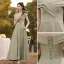 Chic / Beautiful Champagne Bridesmaid Dresses 2018 A-Line / Princess Bow Lace Sleeveless Backless Short Wedding Party Dresses