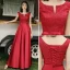 Chic / Beautiful Champagne Homecoming Graduation Dresses 2018 A-Line / Princess Sequins Scoop Neck Sleeveless Knee-Length Formal Dresses