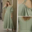 Chic / Beautiful Grey Bridesmaid Dresses 2018 A-Line / Princess Bow Sleeveless Backless Floor-Length / Long Wedding Party Dresses