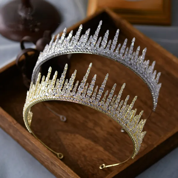 High-end Rhinestone Tiara Bridal Hair Accessories 2020 Alloy Wedding Accessories