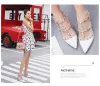 Modern / Fashion Nude Stiletto Heels Pumps 2017 Pointed Toe High Heels T-Strap Womens Shoes